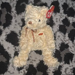 Cracker Barrel TY Beanie Baby bear.